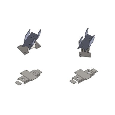 Adapterio rinkinys Carbest automobiliniam keltuvui - Mercedes Sprinter Adapterio rinkinys Carbest automobiliniam keltuvui - Mercedes Sprinter