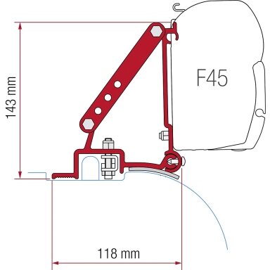 Adapterio rinkinys Ducato / Jumper