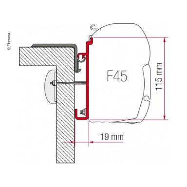 Adapterio rinkinys Rapido 7-8