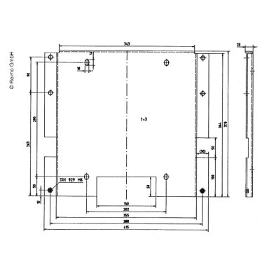 Adapteris Sportscraft S sėdynei ant pasukamo pagrindo 59501 Adapteris Sportscraft S sėdynei ant pasukamo pagrindo 59501
