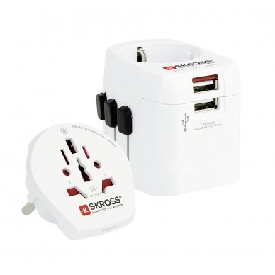 Adapterio kištukas PRO Light USB World Adapterio kištukas PRO Light USB World