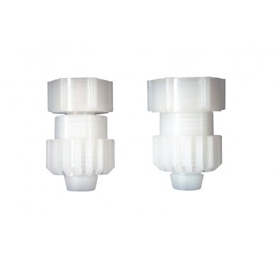 Adapteris 1/2 colio iki M15 x 1,5 su veržlėmis Adapteris 1/2 colio iki M15 x 1,5 su veržlėmis