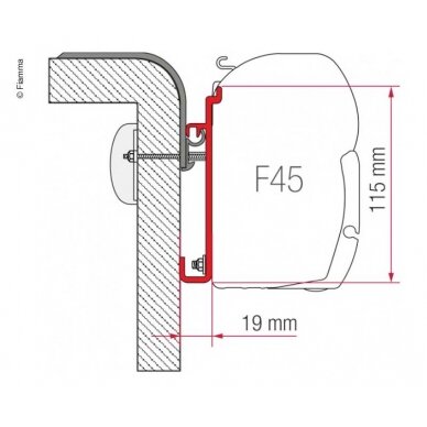 Adapteris F45 Rapido Adapteris F45 Rapido