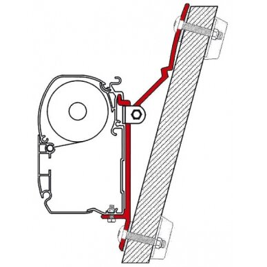 Adapteris F45i/F45iL/ZIP specialiam tvirtinimui (tik B raide pažymėta dalis) 6 Adapteris F45i/F45iL/ZIP specialiam tvirtinimui (tik B raide pažymėta dalis) 6