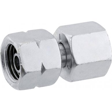 Adapteris G 1/4 LH-ÜM x RST 8 Adapteris G 1/4 LH-ÜM x RST 8