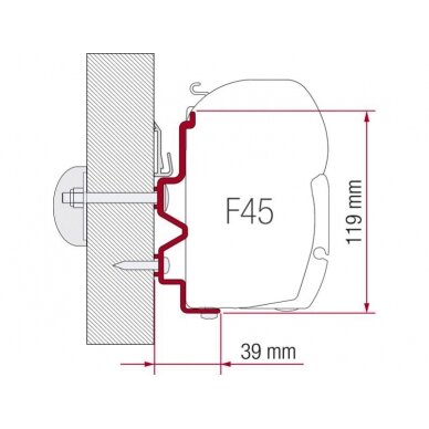 Adapteris Rapido 90df-10 350cm Adapteris Rapido 90df-10 350cm