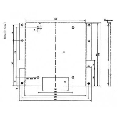 Adapteris Sportscraft S sėdynei ant pasukamo pagrindo 59501 Adapteris Sportscraft S sėdynei ant pasukamo pagrindo 59501
