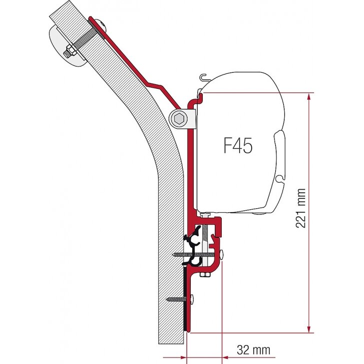 Adapterio rinkinys Eriba Touring