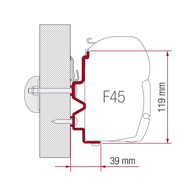 Adapteris Rapido 90df-10 350cm