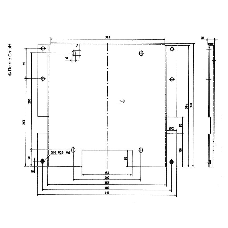Adapteris Sportscraft S sėdynei ant pasukamo pagrindo 59501