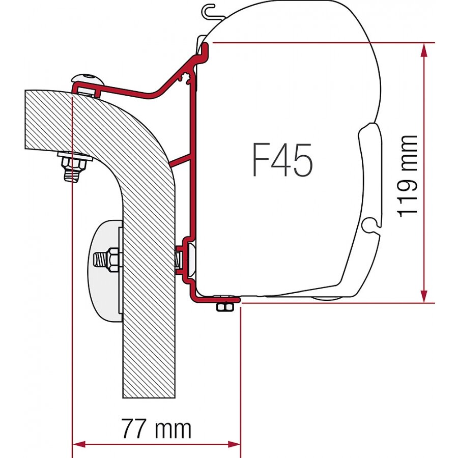 Adapteris Hymer Van/B2 Adapteris Hymer Van/B2
