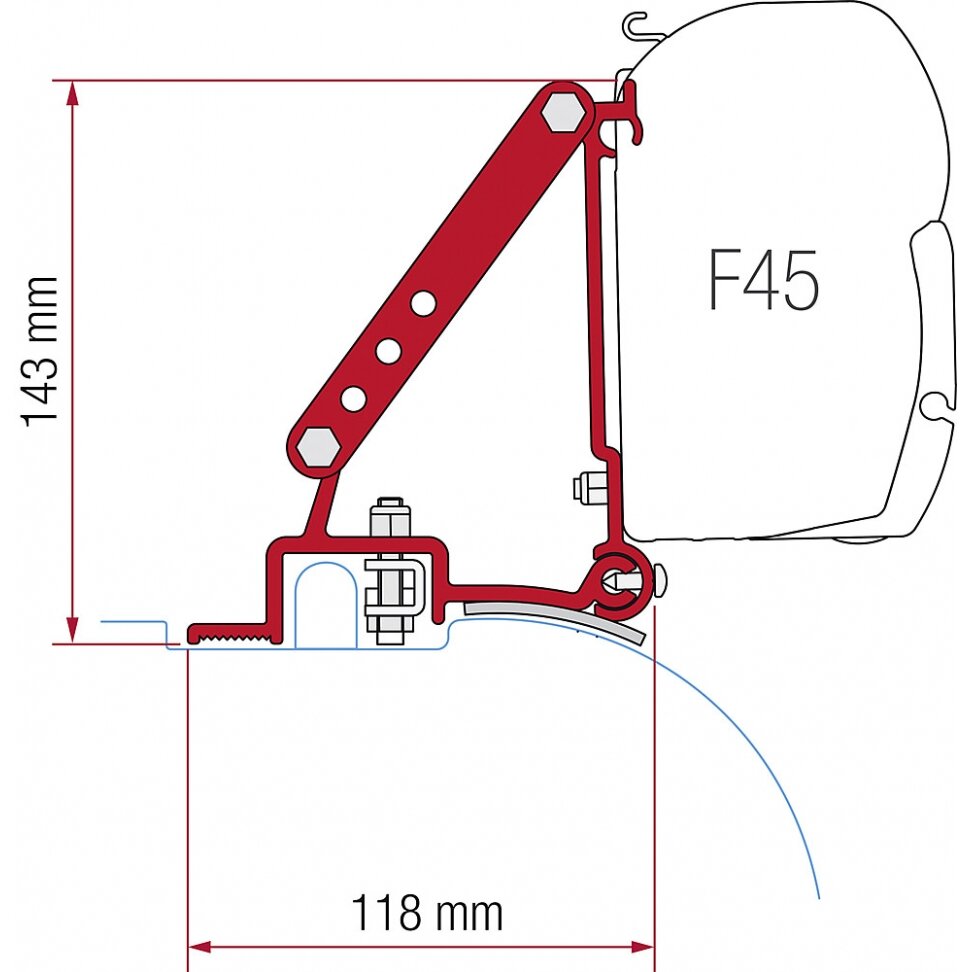 Adapterio rinkinys Ducato / Jumper Adapterio rinkinys Ducato / Jumper