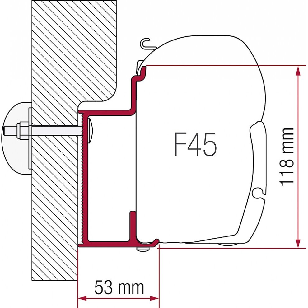 Adapteris Eura Mobil Karmann