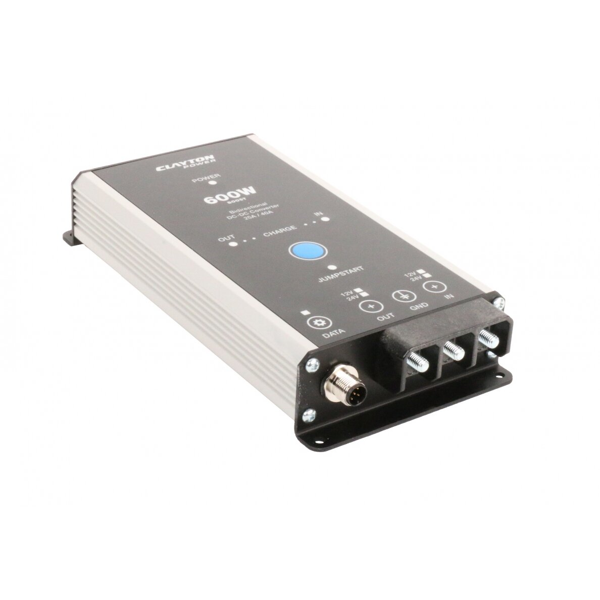 Aktyvus įkrovimo stiprintuvas CLP 600 W, 12 V/24 V Aktyvus įkrovimo stiprintuvas CLP 600 W, 12 V/24 V