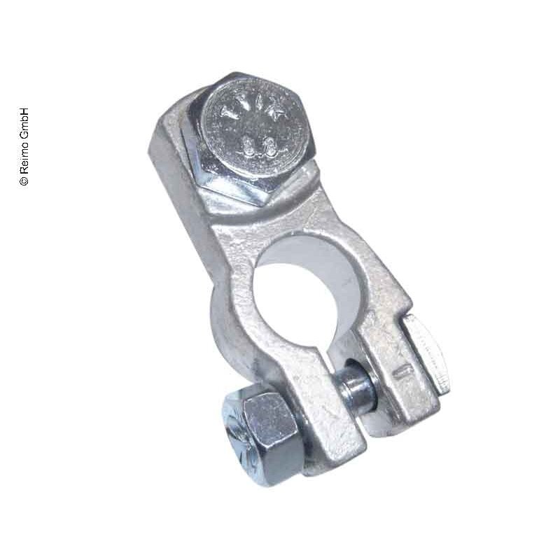 Akumuliatoriaus gnybtai M10 +/- polius Akumuliatoriaus gnybtai M10 +/- polius