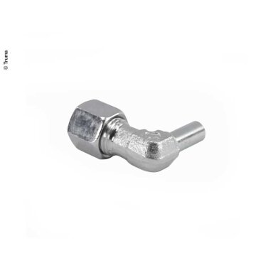 Alkūninė sraigtinė jungtis RVS 8 x RST 8 mm