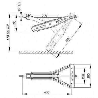 AL-KO stumdomos atramos Stabilform caravan w 1 AL-KO stumdomos atramos Stabilform caravan w 1