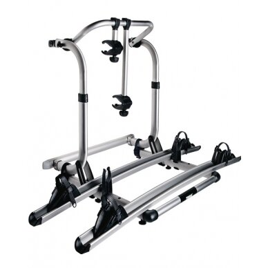 Aliuminio galinis laikiklis Omni-Bike Elite G 2 Trumpas 2 dviračiams Aliuminio galinis laikiklis Omni-Bike Elite G 2 Trumpas 2 dviračiams