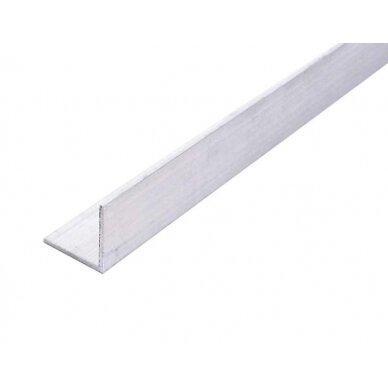 Aliuminio kampas 30x30x2mm, 2m strypas Aliuminio kampas 30x30x2mm, 2m strypas