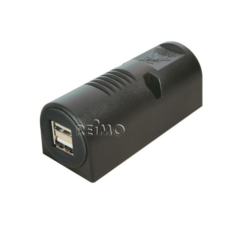 Ant paviršiaus montuojamas USB lizdas 12/5V 5A su dvigubu USB 2x2,5A Ant paviršiaus montuojamas USB lizdas 12/5V 5A su dvigubu USB 2x2,5A