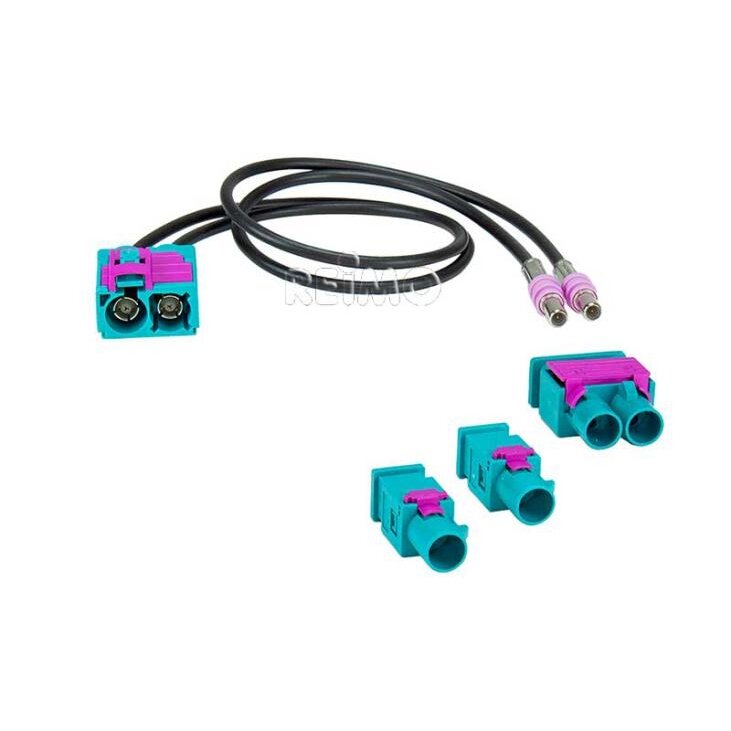 Antenos adapteris dvigubas Fakra, skirtas Naviceiver Antenos adapteris dvigubas Fakra, skirtas Naviceiver