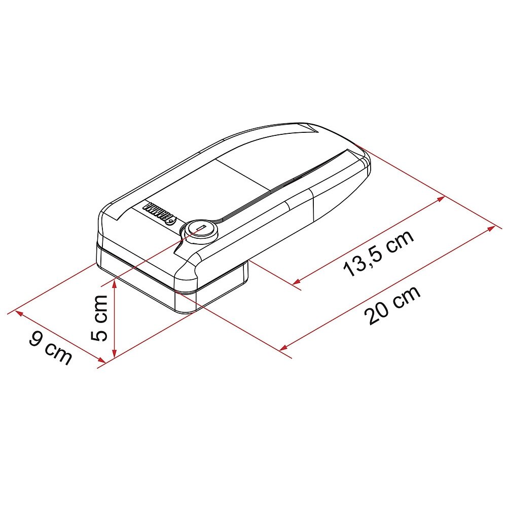 Apsaugos blokas Safe Door Magnum, baltas 1