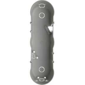 Apsaugos nuo prisilietimo dėžutė 3 kartus 49 mm pilka Apsaugos nuo prisilietimo dėžutė 3 kartus 49 mm pilka