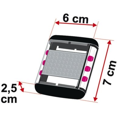 Apsauga nuo audros Fiamma tentams su LED Tiedown saulės lempute