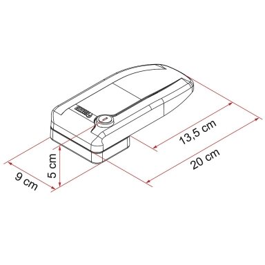 Apsaugos blokas Safe Door Magnum, baltas