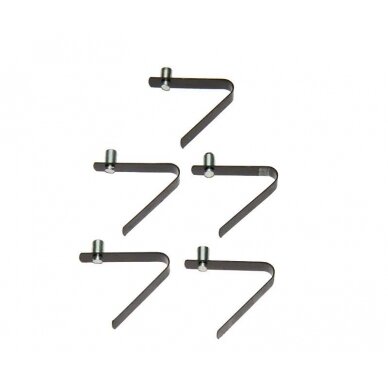 Apsauginė spyruoklė 5x7mm palapinės stiebams, 5 vnt