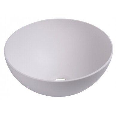 Apvalus praustuvas, baltas, matmenys: ø 300 mm, aukštis 135 mm Apvalus praustuvas, baltas, matmenys: ø 300 mm, aukštis 135 mm