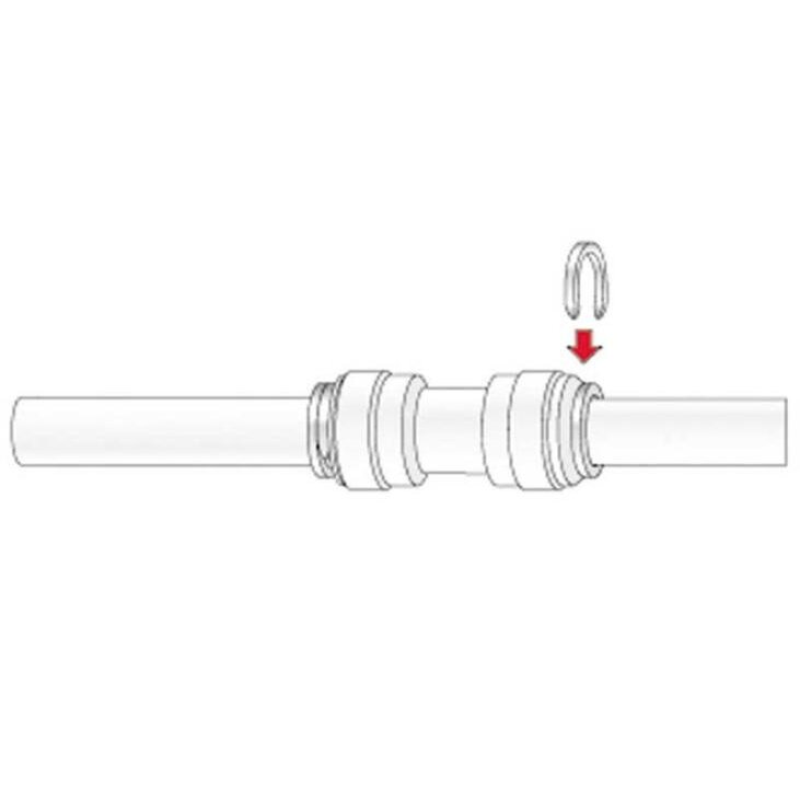 Apskritimas 15 mm baltas