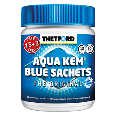 „Aqua Kem Blue Sachets“ 15+3