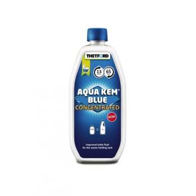 Aqua kem Blue, 0,78 litro koncentruota tualeto chemija