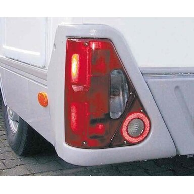 Atbulinės eigos žibintas 46857 ir 46860, 130x100 mm Atbulinės eigos žibintas 46857 ir 46860, 130x100 mm