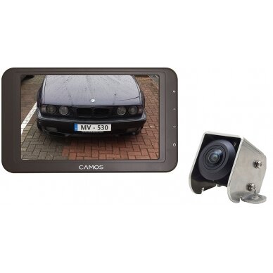Atbulinės eigos vaizdo sistema MV-530 Atbulinės eigos vaizdo sistema MV-530
