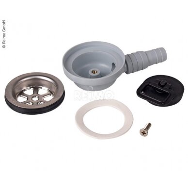 Trapas kriauklėms kampinis Ø25/20mm 1 Trapas kriauklėms kampinis Ø25/20mm 1