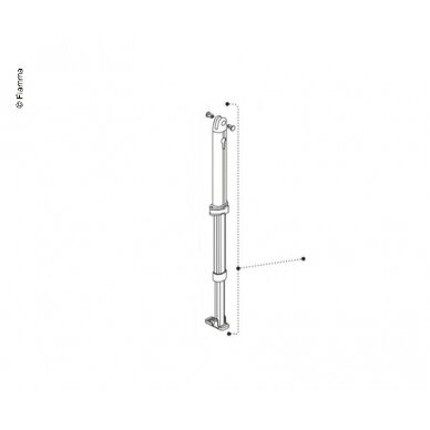 Atraminė koja dešinė CS255/F35 Atraminė koja dešinė CS255/F35