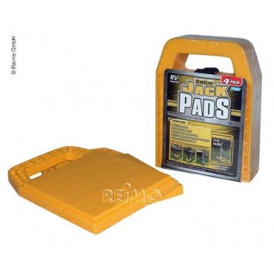 Atraminių plokščių rinkinys Jack Pads domkratų stovo rinkiniui Jumbo Atraminių plokščių rinkinys Jack Pads domkratų stovo rinkiniui Jumbo