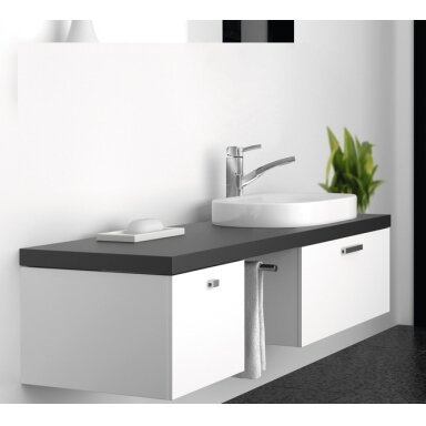 aukštos kokybės vienos svirties maišytuvų serija Capri - chromas - 170mm aukštos kokybės vienos svirties maišytuvų serija Capri - chromas - 170mm