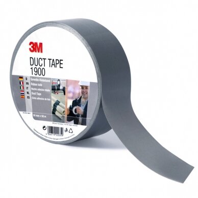 Audinio lipni juosta 50m x 50mm sidabrinė Audinio lipni juosta 50m x 50mm sidabrinė