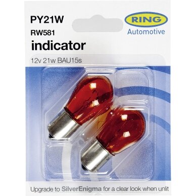 Automobilio lempa BA 15 12 V / 21 W Automobilio lempa BA 15 12 V / 21 W