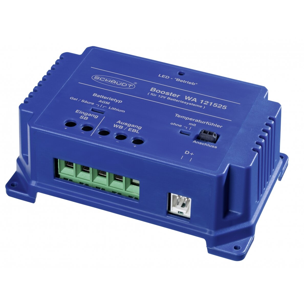 Battery Motorhome Booster 25 A su temperatūros jutikliu Battery Motorhome Booster 25 A su temperatūros jutikliu