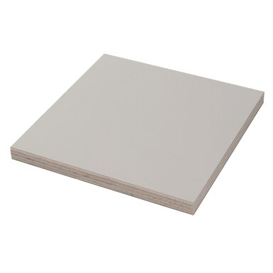 Baldų lenta šviesiai pilka - tuopų laminatas Baldų lenta šviesiai pilka - tuopų laminatas