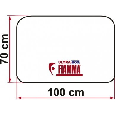 Bagažo dėžė dviračių laikikliui - Ultra Box 320 1 Bagažo dėžė dviračių laikikliui - Ultra Box 320 1