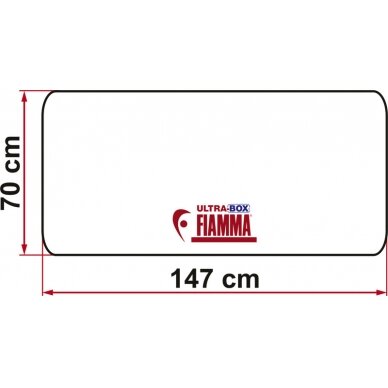 Bagažo dėžė dviračių laikikliui - Ultra Box 500 1