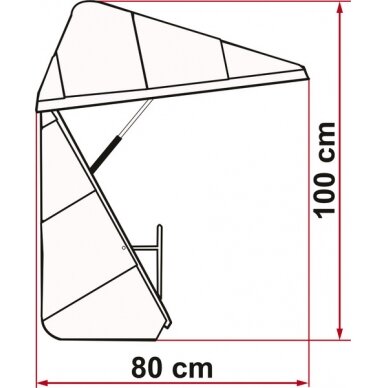 Bagažo dėžė dviračių stovams - Ultra Box 360 3