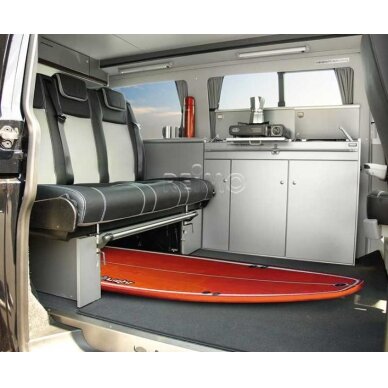 Baldų linija CityVan, antracitas, skirtas VW T6/5 trumpa ratų baze 1