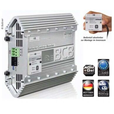 Baterijos valdymo stiprintuvas BCB 30/30 IUOU Baterijos valdymo stiprintuvas BCB 30/30 IUOU