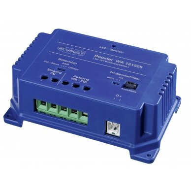 Battery Motorhome Booster 25 A su temperatūros jutikliu Battery Motorhome Booster 25 A su temperatūros jutikliu